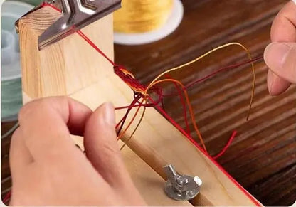 Protective Tibetan Bracelet: God of Wealth Vajra Knot Red String | STAR8S - STAR8S