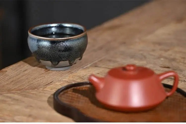 🔥proven 50% aroma enhancement - jian zhan tea cups for anxiety-free tasting & proud collector’s display - star8s