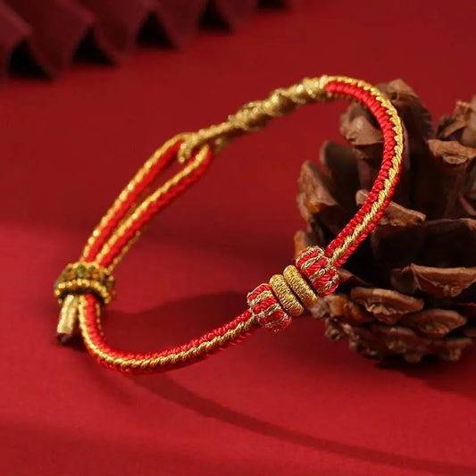 New - style DIY Lucky Dragon - rope Bracelet, Hand - woven Gift for Year of Birth - STAR8S