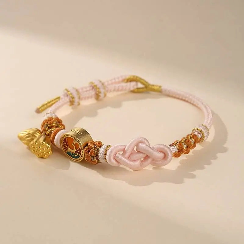 Lucky Ruyi Hand Rope, Hand - Woven Sweet Jewelry for Besties & DIY - STAR8S
