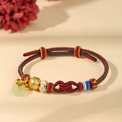 Hand - Woven Horizontal Double - knot Hand Rope, DIY Jewelry for Stylish Gifting - STAR8S