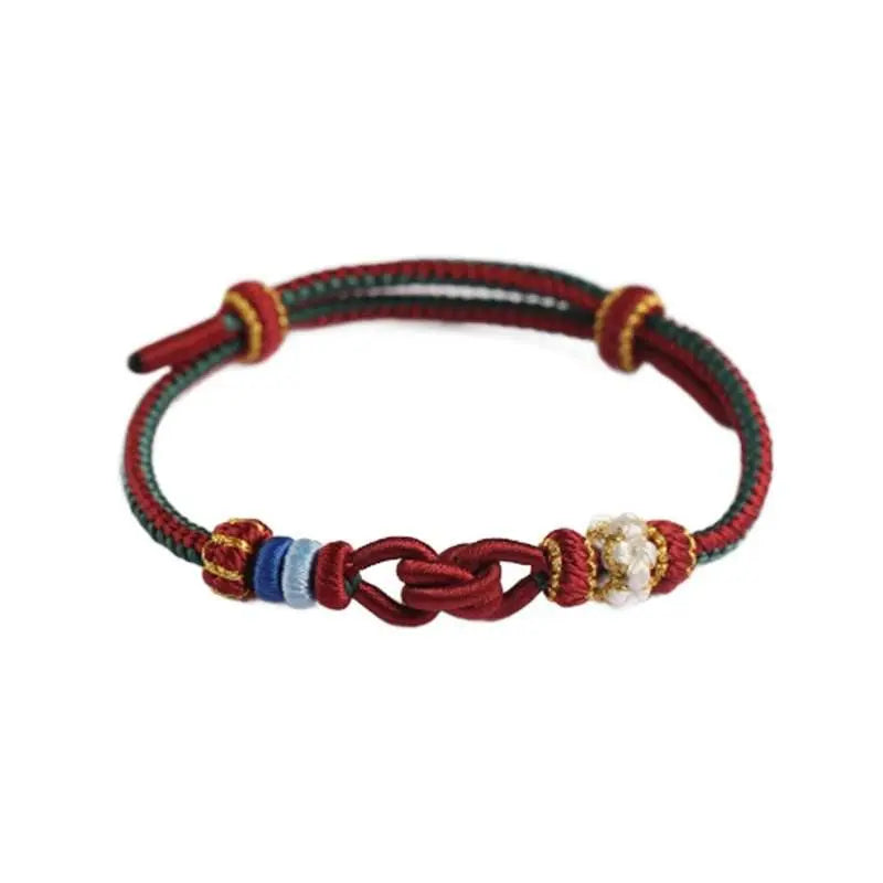 Hand - Woven Horizontal Double - knot Hand Rope, DIY Jewelry for Stylish Gifting - STAR8S