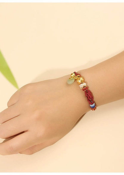 Hand - Woven Horizontal Double - knot Hand Rope, DIY Jewelry for Stylish Gifting - STAR8S