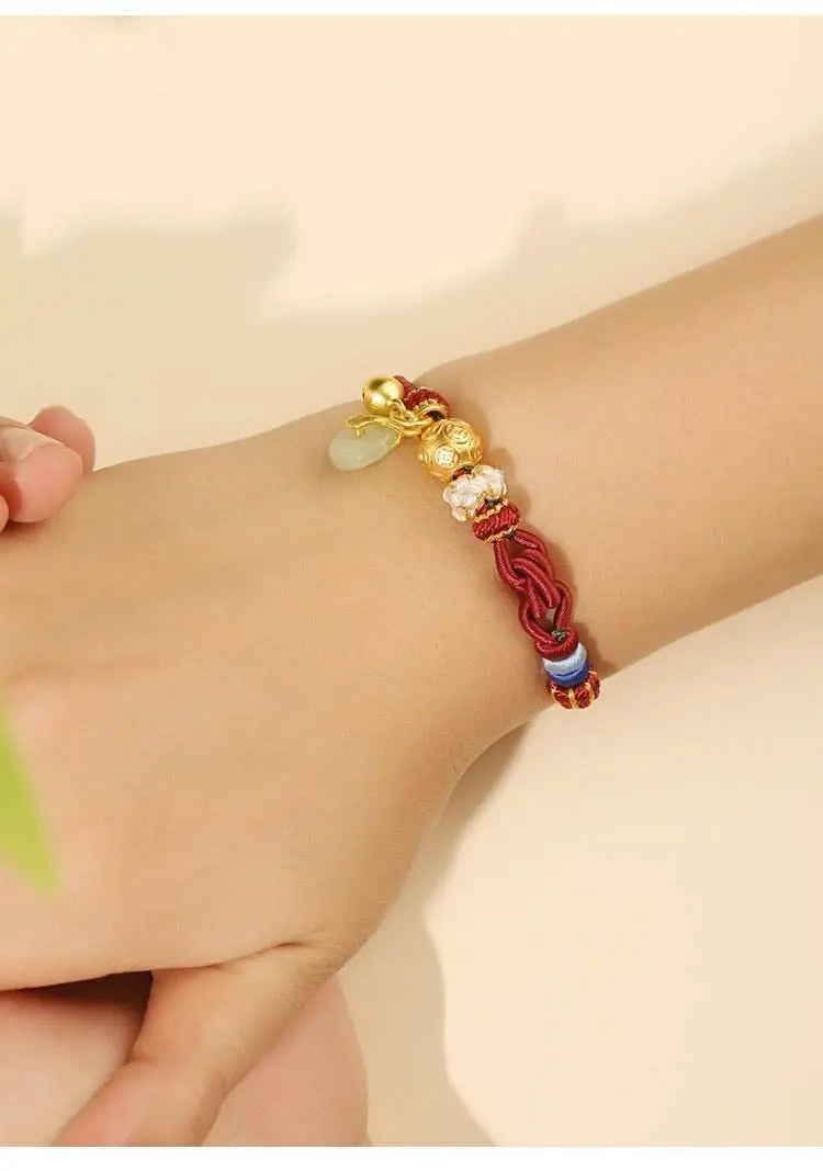 Hand - Woven Horizontal Double - knot Hand Rope, DIY Jewelry for Stylish Gifting - STAR8S