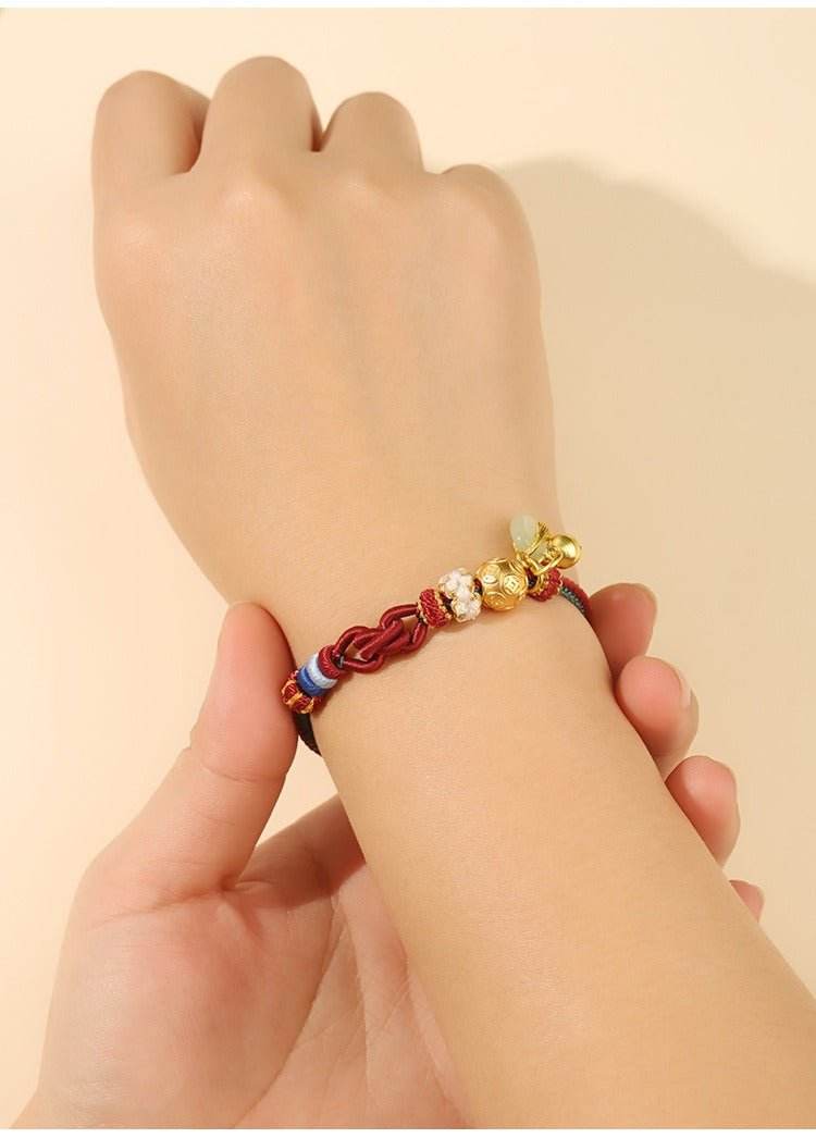 Hand - Woven Horizontal Double - knot Hand Rope, DIY Jewelry for Stylish Gifting - STAR8S