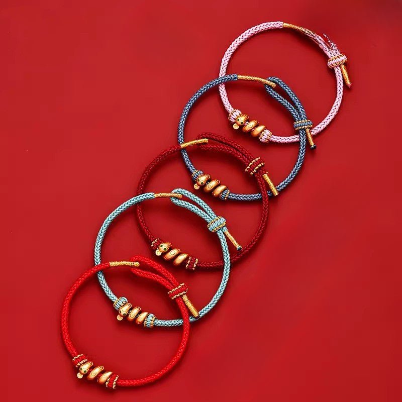 Red String Bracelet: 2025 Snake Zodiac Year Roll Design | STAR8S