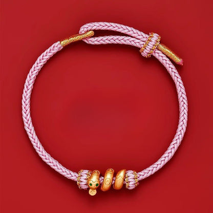 Red String Bracelet: 2025 Snake Zodiac Year Roll Design | STAR8S