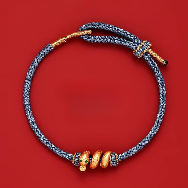 Red String Bracelet: 2025 Snake Zodiac Year Roll Design | STAR8S