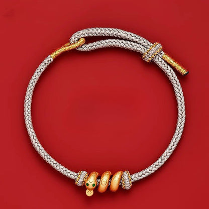 Red String Bracelet: 2025 Snake Zodiac Year Roll Design | STAR8S