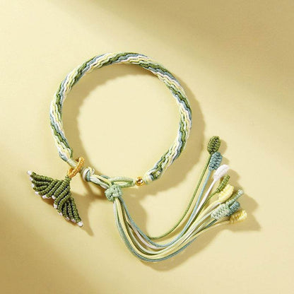 Traditional Chinese - style Reincarnation Fish - tail Hand - woven Bracelet, Ideal Gift for Couples & Friends - STAR8S