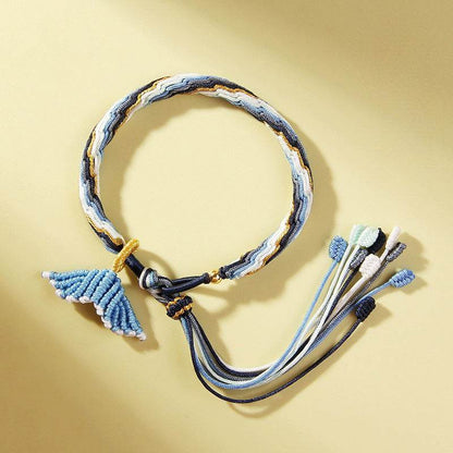 Traditional Chinese - style Reincarnation Fish - tail Hand - woven Bracelet, Ideal Gift for Couples & Friends - STAR8S