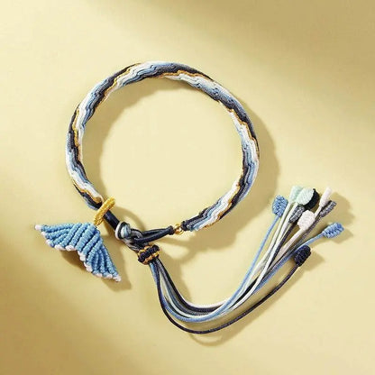 Traditional Chinese - style Reincarnation Fish - tail Hand - woven Bracelet, Ideal Gift for Couples & Friends - STAR8S