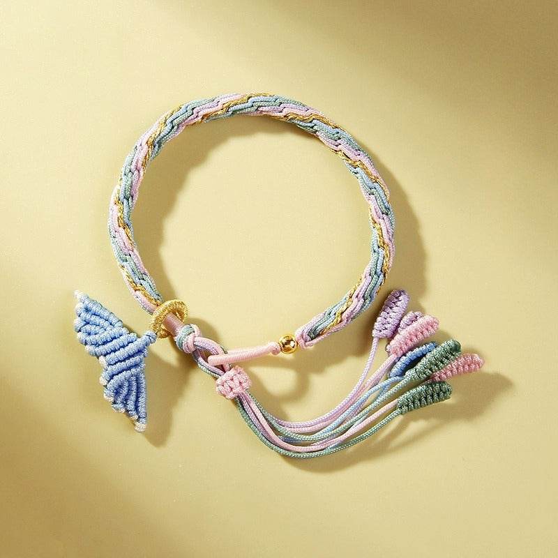 Traditional Chinese - style Reincarnation Fish - tail Hand - woven Bracelet, Ideal Gift for Couples & Friends - STAR8S