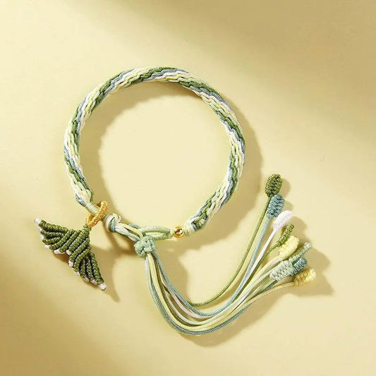 Traditional Chinese - style Reincarnation Fish - tail Hand - woven Bracelet, Ideal Gift for Couples & Friends - STAR8S