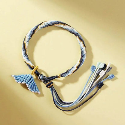 Traditional Chinese - style Reincarnation Fish - tail Hand - woven Bracelet, Ideal Gift for Couples & Friends - STAR8S