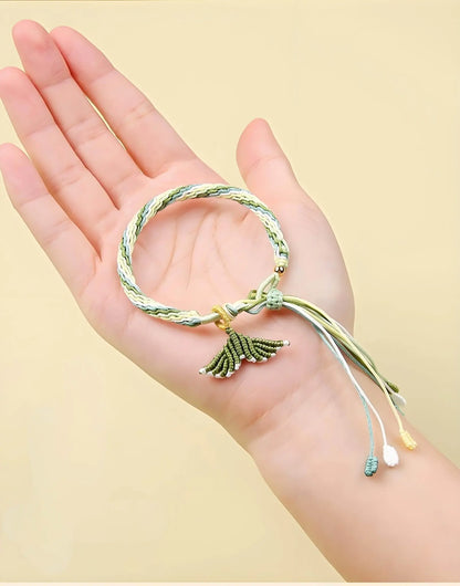 Traditional Chinese - style Reincarnation Fish - tail Hand - woven Bracelet, Ideal Gift for Couples & Friends - STAR8S