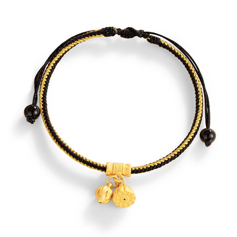 romantic & blessed red string bracelet: lotus agate 925 silver good luck | star8s