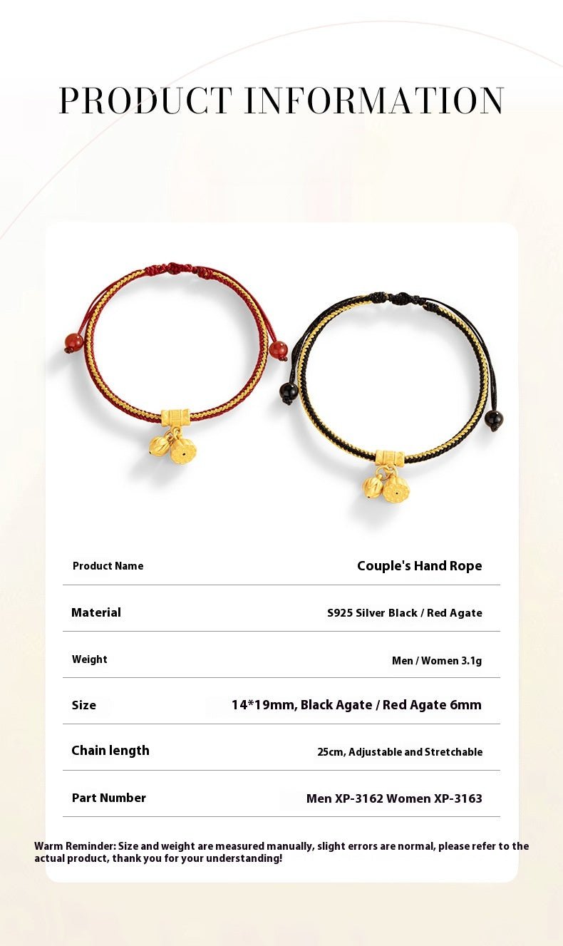 Romantic & Blessed Red String Bracelet: Lotus Agate 925 Silver Good Luck | STAR8S