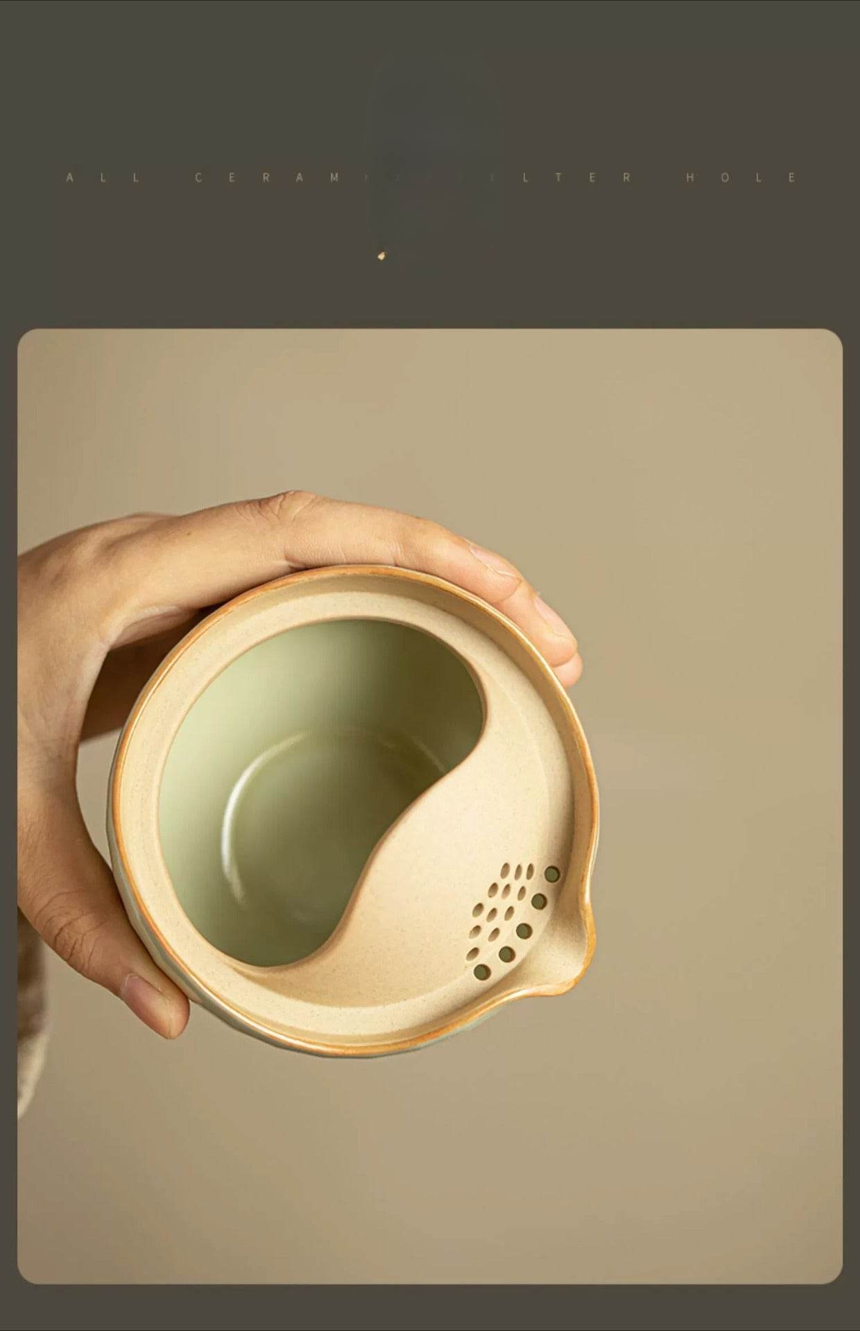 ru kiln kuaike cup portable anti - scald gongfu tea travel set - star8s