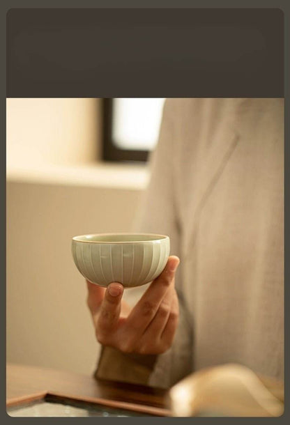 Ru Kiln Kuaike Cup Portable Anti - Scald Gongfu Tea Travel Set - STAR8S