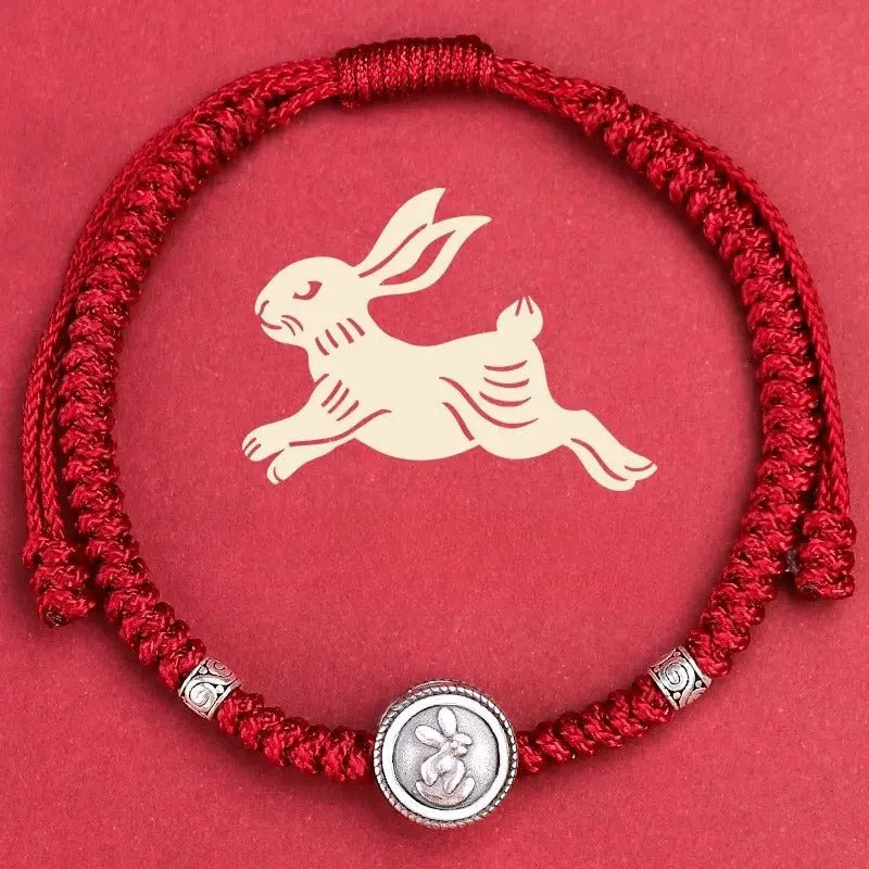 s925 sterling silver 12 zodiac red string bracelet – snake year 2025 edition 🐍 - star8s