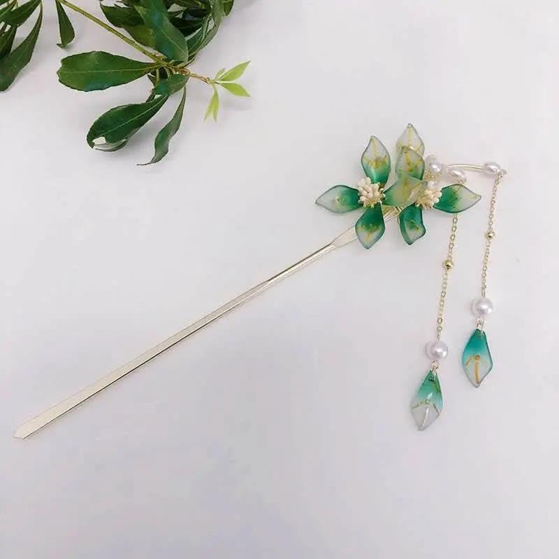 STAR8S Ancient - style Original Hairpin : Exquisite Headdress for Hanfu, Cheongsam and Retro Updos STAR8S