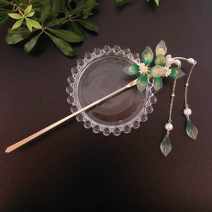 STAR8S Ancient - style Original Hairpin : Exquisite Headdress for Hanfu, Cheongsam and Retro Updos STAR8S