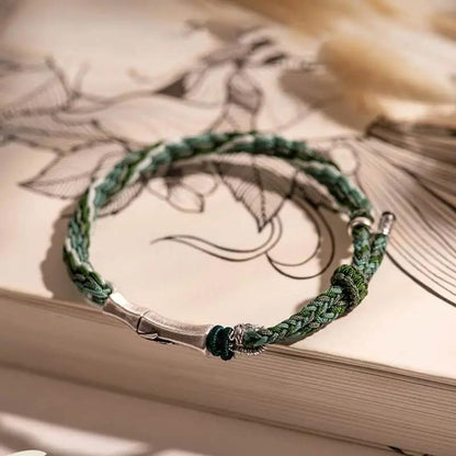 STAR8S Bamboo Reincarnation - knot Lucky Protection String Bracelet: Chinese Cultural Lucky Accessory STAR8S