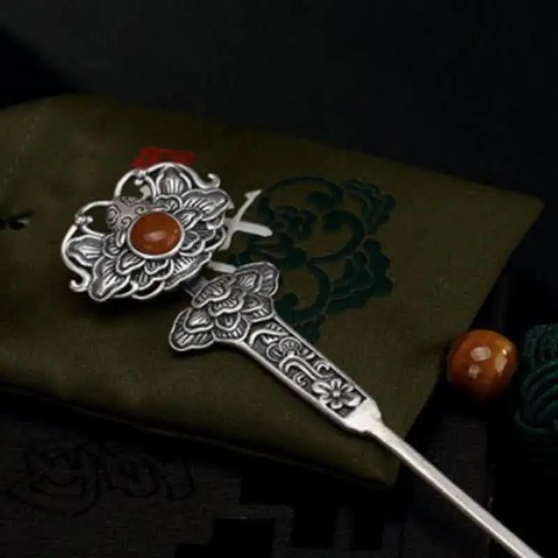 star8s chinese ethnic - style retro peony and ruyi hairpin: exquisite ancient - costume and palace - style female headdress star8s