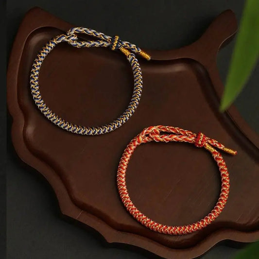 Small Dragon - scale Hand Rope, Adjustable Lucky Ornament with Chinese Culture Meaning - STAR8S