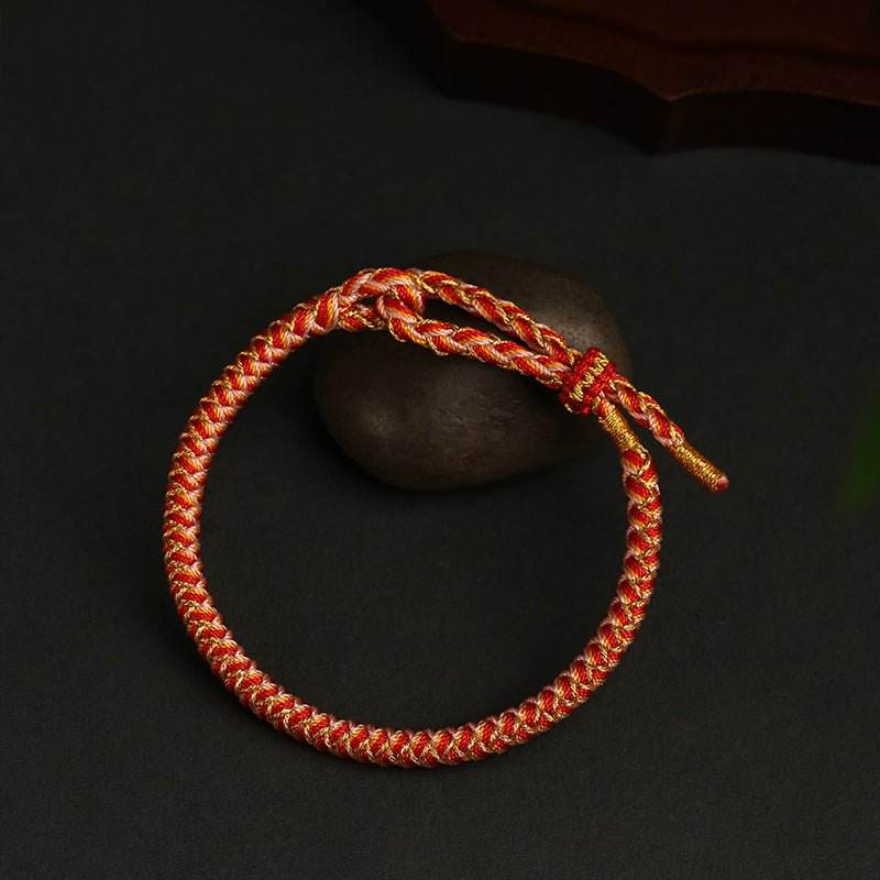 small dragon - scale hand rope, adjustable lucky ornament with chinese culture meaning - star8s