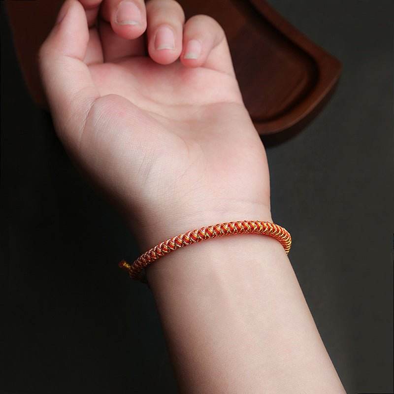 small dragon - scale hand rope, adjustable lucky ornament with chinese culture meaning - star8s