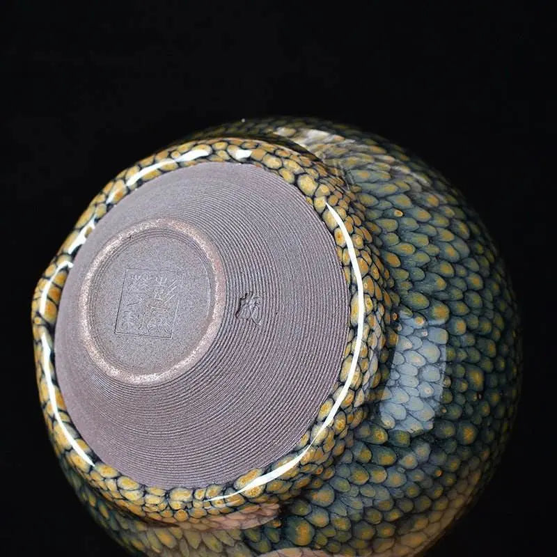 Temmoku Glaze Jianzhan Tea Cup – Artistic & Unique Kiln - Changed Gongfu Set - STAR8S