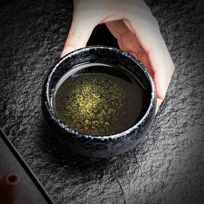 Tenmoku Tea Cup – Premium Sky Eye Design, Stylish & Elegant Gift - STAR8S