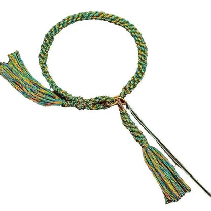 Tibetan - style Hand - woven DIY Hand Rope, Versatile & Personalized Jewelry - STAR8S