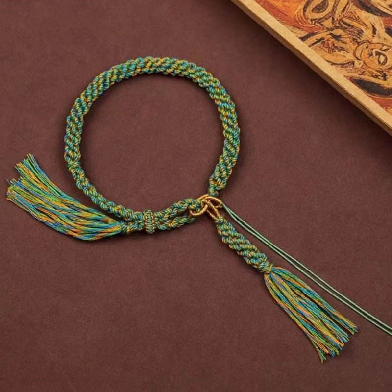 tibetan - style hand - woven diy hand rope, versatile & personalized jewelry - star8s