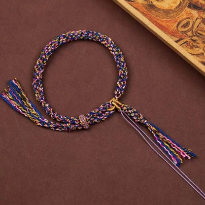 Tibetan - style Hand - woven DIY Hand Rope, Versatile & Personalized Jewelry - STAR8S
