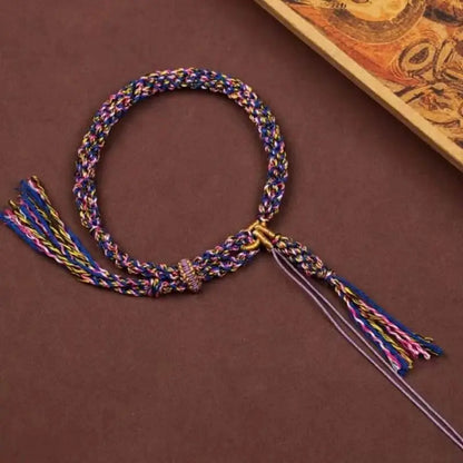 Tibetan - style Hand - woven DIY Hand Rope, Versatile & Personalized Jewelry - STAR8S
