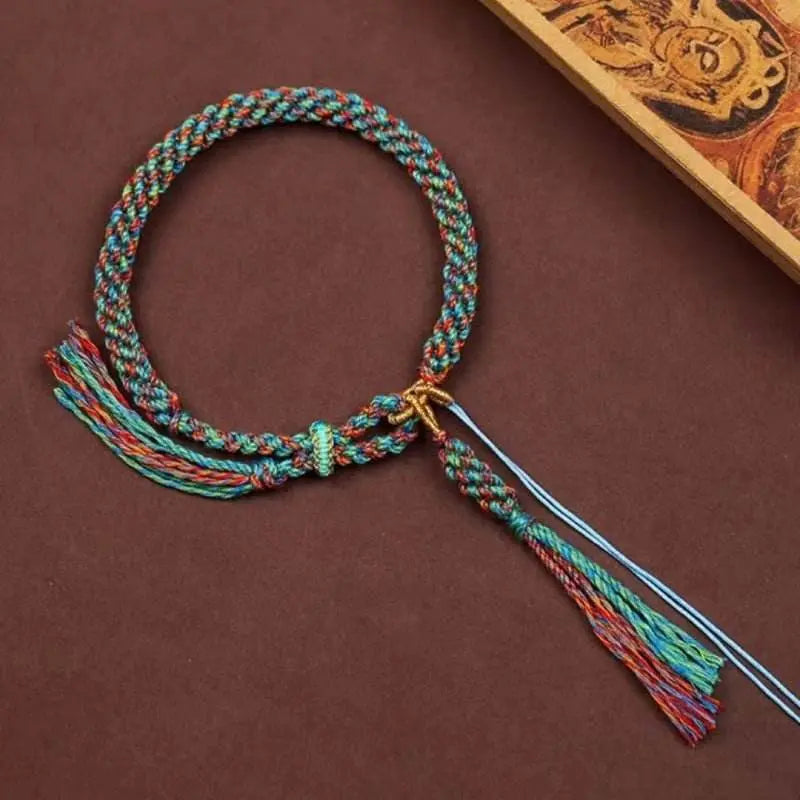 Tibetan - style Hand - woven DIY Hand Rope, Versatile & Personalized Jewelry - STAR8S