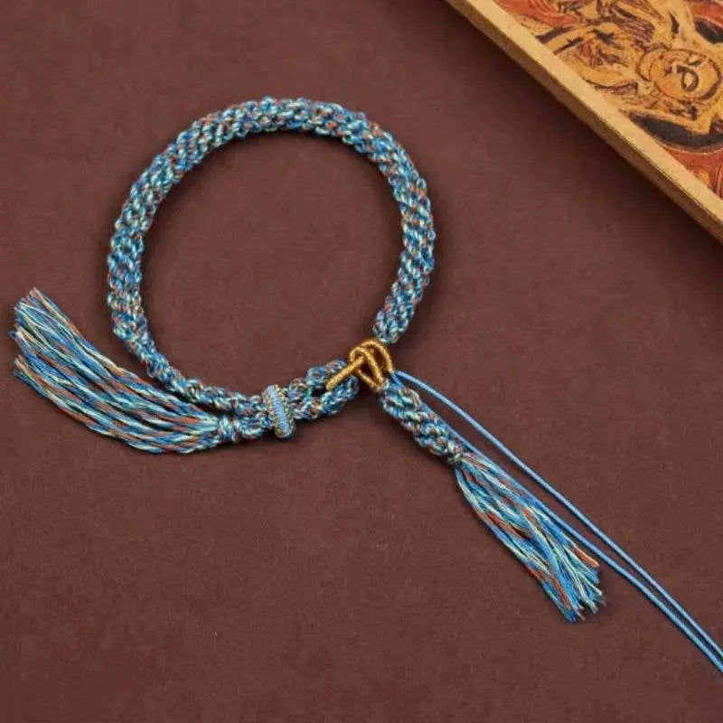Tibetan - style Hand - woven DIY Hand Rope, Versatile & Personalized Jewelry - STAR8S