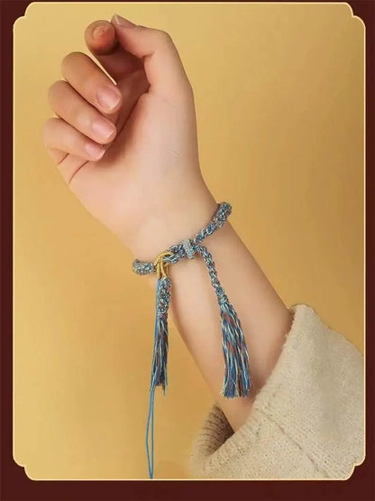 Tibetan - style Hand - woven DIY Hand Rope, Versatile & Personalized Jewelry - STAR8S