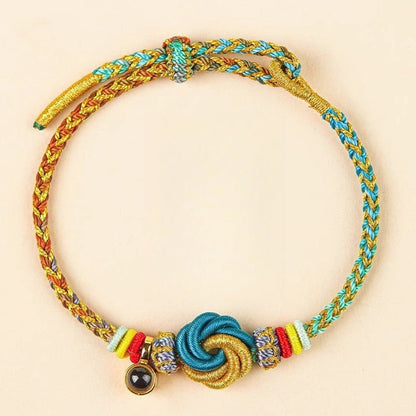 Wenchang Hand - Woven Red String Bracelet for Exam Success, Good Luck & Prosperity – Adjustable & Durable - STAR8S