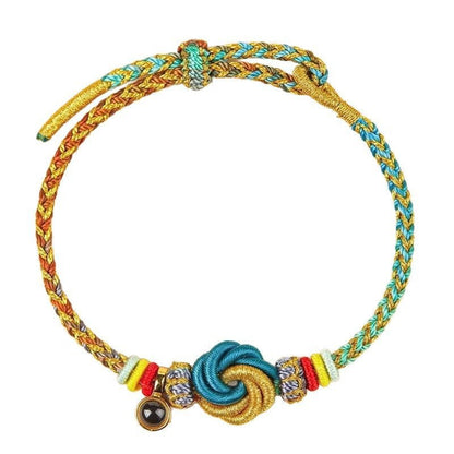 Wenchang Hand - Woven Red String Bracelet for Exam Success, Good Luck & Prosperity – Adjustable & Durable - STAR8S