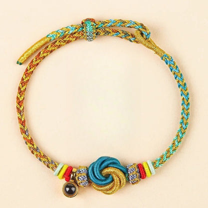 Wenchang Hand - Woven Red String Bracelet for Exam Success, Good Luck & Prosperity – Adjustable & Durable - STAR8S