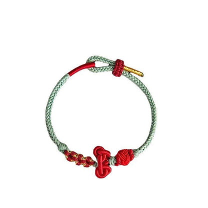 Wenchang Knot Red String Bracelet – Handwoven Spiritual Red Bracelet for Students and Teachers - STAR8S