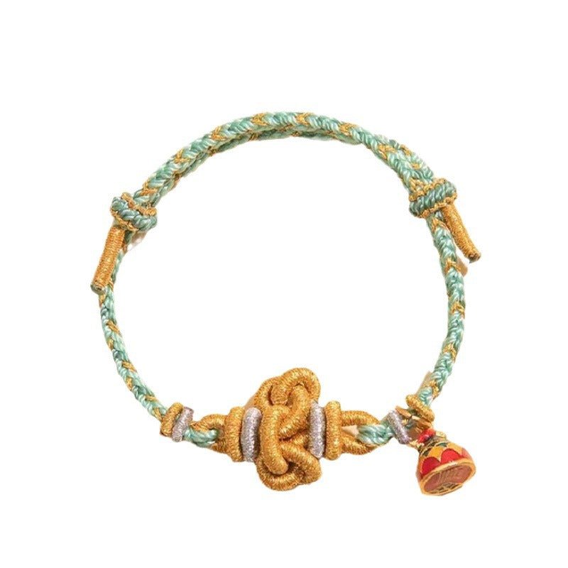 wenchang knot red string bracelet for men – lucky koi fish charm for exam success & good luck - star8s