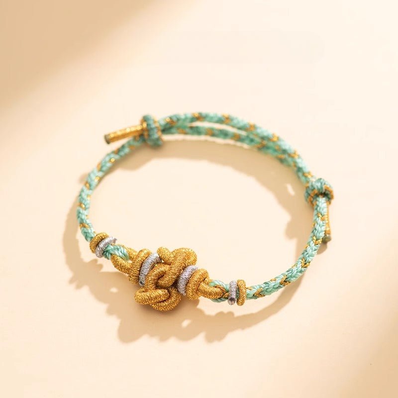 Wenchang Knot Red String Bracelet for Men – Lucky Koi Fish Charm for Exam Success & Good Luck - STAR8S