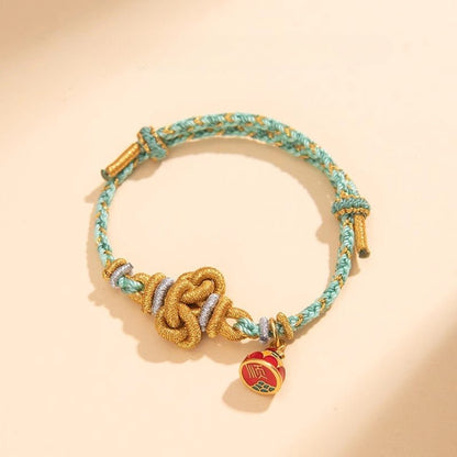 Wenchang Knot Red String Bracelet for Men – Lucky Koi Fish Charm for Exam Success & Good Luck - STAR8S