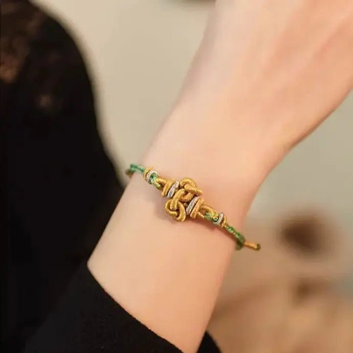 wenchang knot red string bracelet for men – lucky koi fish charm for exam success & good luck - star8s