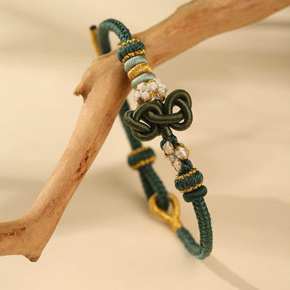 Wenchang - knot Hand - woven Rope for Students, Lucky Koi Bracelet for Exams & School Days - STAR8S